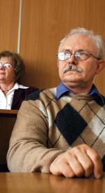 Po dziesięciu latach sporów sąd wreszcie przyznał odszkodowanie spadkobiercom.  Na zdjęciu najstarszy  z synów Tadeusza Nowaka, 60-letni Tadeusz 