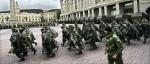 Na placu przed parlamentem w Tbilisi wczoraj byli tylko żołnierze