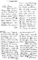 List Conrada z 2 lipca 1891 roku