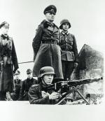 Gen. Rommel podczas inspekcji Wału Atlantyckiego, wiosna 1944 r.