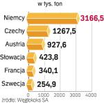Główni importerzy. Najwięcej polskiego węgla kupują sąsiedzi. Domagają się jednak surowca najlepszego gatunku. 