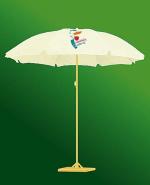 ...specjalne parasole, które przygotuje ratusz