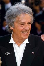 Alain Delon na Festiwalu Filmowym w Cannes, 2007