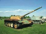 Czołg sowiecki T-55  używany m.in. przez armie Egiptu i Syrii