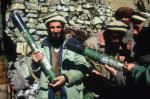 Afgańczycy uczą się obsługi  ręcznych wyrzutni rakiet