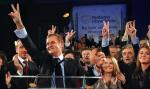 Donald Tusk jest największym politycznym wygranym 2007 roku, uważają Polacy. Na zdjęciu wieczór wyborczy w sztabie Platformy Obywatelskiej
