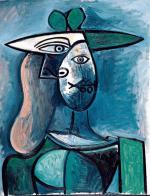 Pablo Picasso „Kobieta w zielonym kapeluszu”, 1947 r.