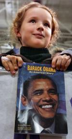 Wielu uczestników wieców Obamy to młodzi ludzie z dziećmi 