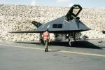 Samolot F-117A Stealth w Arabii Saudyjskiej, marzec 1991 r.