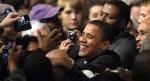 Na wiecu w miasteczku Columbia w Karolinie Południowej otoczony przez zwolenników Barack Obama nie ukrywał radości