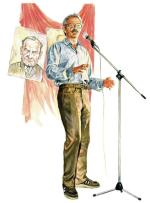 Strój mężczyzn był latem 1981 roku prosty: koszula i spodnie o kroju dżinsowym.