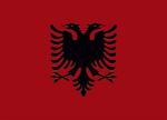 Tradycyjna flaga albańska