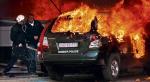 Na przejściu granicznym Jarinje spłonęło dziesięć samochodów Kosowskiej Straży Granicznej 