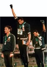 Meksyk 1968 r. Protest sportowców amerykańskich przeciw rasizmowi