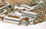 Forum Romanum w czasach Oktawiana Augusta, rys. Peter Connolly