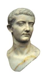 Cesarz Tyberiusz, popiersie marmurowe, ok. 35 r. n.e. 