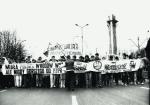 Manifestacja Federacji Młodzieży Walczącej w Gdańsku