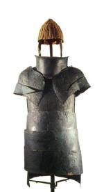 Brązowy pancerz mykeński znaleziony w Dendrze, XV w. p.n.e.