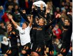 Piłkarze Romy witają się z ćwierćfinałem Ligi Mistrzów