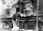 Dymy wokół posągu Chrystusa przypominały sceny z powstania warszawskiego