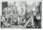 Śmierć Heroda Wielkiego, rycina J. Goerre, XVIII w. 