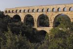 Pont du Gard, rzymski akwedukt w Prowansji (Francja)