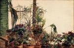 Marie Bracquemond „Donice z kwiatami” (ok. 1880), olej 