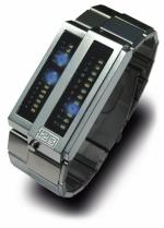 Nowoczesny elektroniczny zegarek japoński firmy Geminisonics