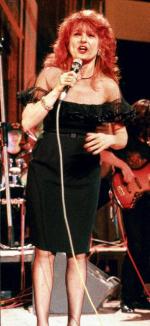 Urszula Dudziak podczas warszawskiego festiwalu Jazz Jamboree w 1989 roku