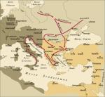 najazdy Gotów i Hunów na Cesarstwo Rzymskie, lata 376 – 410