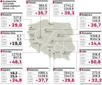 Ilu pasażerów skorzystało z poszczególnych lotnisk, w tys.