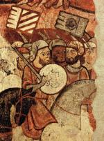 Arabowie zdobywają Majorkę, malowidło ścienne, XV w.
