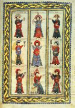 Królowie wizygoccy, miniatura z „Codex Emilianensis”, koniec X w.