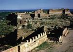 Ruiny wizygocko-arabskiego zamku w Sagunto koło Walencji