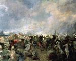 Bitwa pod Jerez de la Frontera, mal. Salvador Martinez Cubells, XIX w. 