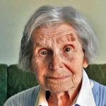 Zofia Borsukowa, mieszkanka ochoty. We wrześniu skończy 101 lat