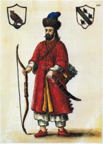 Marco Polo w stroju tatarskim, miniatura 