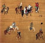 Liu Gandanao, Kubilaj chan na polowaniu, ok. 1280 r.
