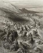 Bitwa pod Hittin, rys. Gustave Dore 