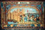 Wojska chrześcijańskie zajmują Almerię w 1147 r., mozaika, XIX w.