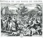 Bitwa pod Las Navas de Tolosa, rycina według obrazu Antonia Tempesty z XVII w.