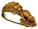 Fibula (spinka do ubrań) w kształcie pszczoły, Grecja, IV w. p.n.e., złoto 