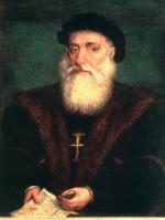 Vasco da Gama – portret pędzla Gregorio Lopesa, nadwornego malarza króla Manuela I Szczęśliwego