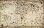 Portugalska mapa świata z połowy XVI wieku
