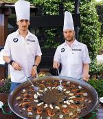Robert Kubica i Nick Heidfeld przyrządzili w czwartek w Granollers pod Barceloną tradycyjne hiszpańskie danie – paellę