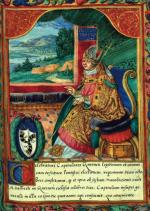 Mikolaj Trąba, miniat. Stanisława Samostrzelnika z Katalogu Arcybiskupów Gnieźnieńskich ok 1535 r.