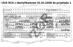 ZUS RCA z identyfikatorem 01.04.2008 do przykładu 1 