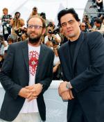 Steven Soderbergh (z lewej) i portorykański aktor Benicio Del Toro, odtwórca roli Che