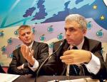 Marek Belka i Adrian Severin (eurodeputowany z Rumunii) komentowali raport „Rosja 2007. Raport z transformacji”