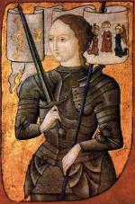 Joanna d'Arc, miniatura, ok. 1485 r.